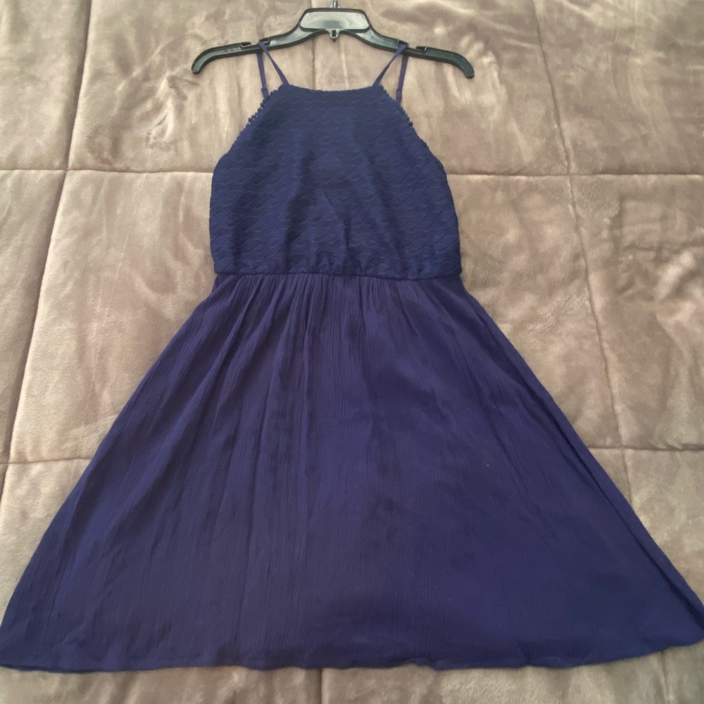 Navy dress for child/teen